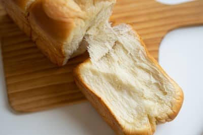 Feathery-soft milk bread made with a tangzhong
